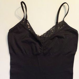 NWOT Black Body Shapewear Slip Lace Trim